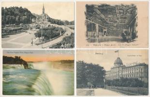 28 db RÉGI külföldi város képeslap, szép állapotban / 28 pre-1945 foreign town postcards in good condition