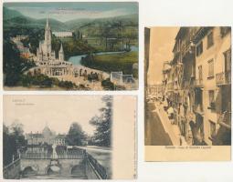 28 db RÉGI külföldi város képeslap, szép állapotban / 28 pre-1945 foreign town postcards in good con...