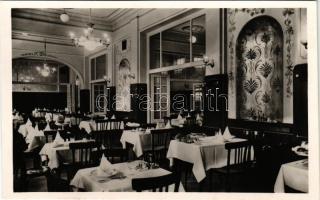 Budapest I. Spolarich féle Zöldfa étterem és söröző, belső. Krisztina tér 9.