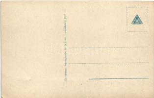 Royal family of Luxembourg. Ch. Grieser Photographe de la Cour. photo (vágott / cut)