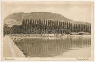 1934 Badacsony, strandfürdő (ázott / wet damage)