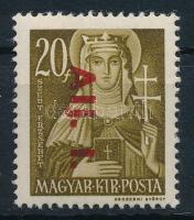 1946 Betűs Ajl.I./20f "Alj" lemezhibával (10.000)
