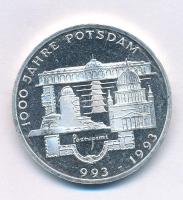 Németország 1993F 10M Ag "1000 éves Potsdam" kapszulában T:AU (eredetileg PP) patina
Germ...