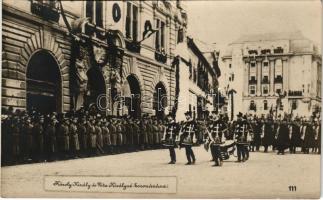 1916 Budapest, Károly király és Zita királyné koronázása