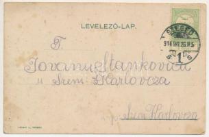 1914 Szeged, Árpád szabadkőműves páholy hadikórháza; kiadja Várnay L. / Spital in der Freimaurer-Log...