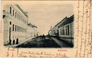 1901 Ipolyság, Sahy; Új utca. Neumann kiadása / street view (EK)