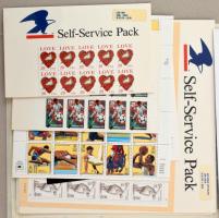 Amerikai Egyesült Államok kisívek, teljes ívek, ívdarabok (névérték USD 151.-)