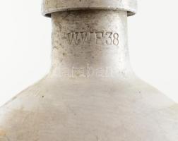 WWE38 alumínium katonai kulacs, h: 21 cm