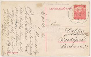 1917 Govasdia, Govajdia; vasolvasztó, iparvasút. Prosek felvétele / Bania de Coase / iron factory, i...