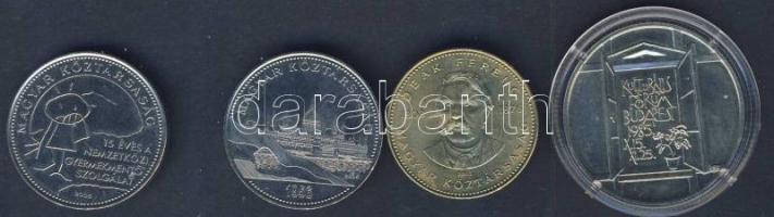 1985. 100Ft "Kulturális fórum" T:BU + 2003. 20Ft "Deák" + 2005. 50Ft "Gyerm...
