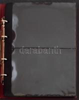 120 férőhelyes nagyméretű képeslap berakó album / postcard album with 120 places