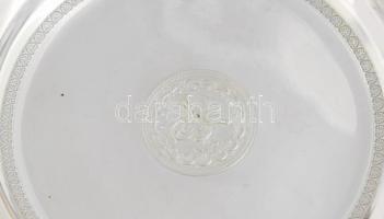 Keleti ezüst (Ag) tál, jelzett, d: 16,5 cm, nettó 83g