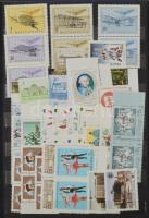 Sorok és önálló értékek több példányban is a 90-es évek első feléből, hozzá régebbi bélyegek és több...