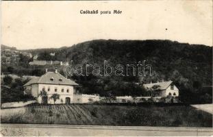 1914 Mór, Csókakő vár romja. Reszler J. kiadása (fl)