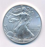 Amerikai Egyesült Államok 2019. 1$ Ag "American Silver Eagle" kapszulában T:UNC USA 2019. 1 Dollar Ag "American Silver Eagle" in capsule C:UNC Krause KM#273