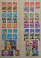 Magyar sorok a 60-as, 70-es évekből 2-3 példányban, 16 lapos ABRIA nagy rugós berakóban