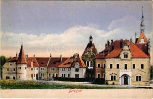 Beregvár, Karpaty, Karpati (Szentmiklós, Beregszentmiklós, Cinadievo, Chynadiyovo); Schönborn kastély. Bertsik Emilné kiadása (Munkács) / castle (EK)