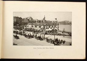 1908 Hamburg, Mit Genehmigung Eines Hohen Senats, Album / album with images, 7 glued postcards, many are missing