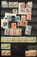 Főleg 1945 előtti darabok töredéksorok kb 4.500 bélyeg 8 lapos A4-es berakóban