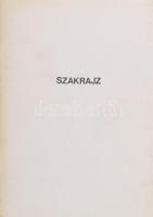 Badacsonyi Ferenc: Szakrajz. Tananyag a repülőgépszerelő szakmunkások továbbképző ismeretfelújító korszerűsítő tanfolyama részére. 1974, Közlekedés és Postaügyi Minisztérium Személyzeti Főosztálya, papírkötés.