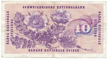 Svájc 1974. 10Fr T:F
Switzerland 1974. 10 Franken C:F
Krause P#45t.45