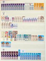 ENSZ Genf és New York több példányos tétel sok modernnel, magas névérték (CHF 1.163 + US $ 100.-)