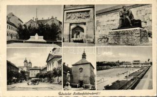 Székesfehérvár a Szent Anna kápolnával és uszodával