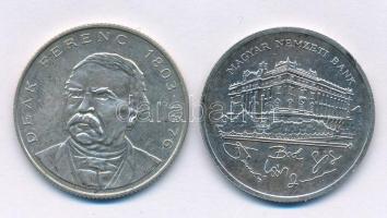 1992. 200Ft Ag "MNB" + 1994. 200Ft Ag "Deák" T:AU patina
Adamo F13, F13.1
