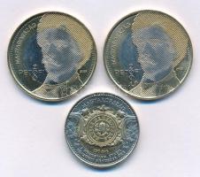 2023. 200Ft "Petőfi" (2x) + 2024. 100Ft "MNB" T:UNC,AU