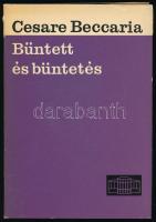 Beccaria, Cesare: Büntetett és büntetés. Bp., 19667, Akadémiai. Megjelent 900 példányban. Kiadói egészvászon kötés, kissé sérült papír védőborítóval, egyébként jó állapotban.