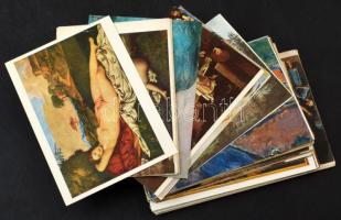 80 db MODERN festmény reprodukciós képeslap / 80 modern paintings art postcards