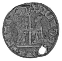 Olasz államok / Velencei Köztársaság 1545-1553. 4s Ag "Francesco Donato" (1,11g) T:VF lyuk...