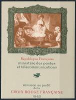 1962 Vöröskereszt bélyegfüzet