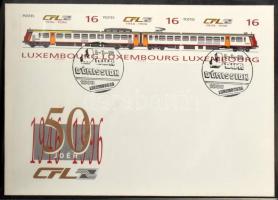 Luxemburg 37 db FDC az 1990-es évekből 100 férőhelyes jó FDC berakóban