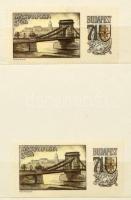 Száz éves a magyar bélyeg bőr kötésű postai ajándék berakó, benne a nemzetközi bélyegkiállításra meg...