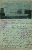 1902 Kolozsvár, Cluj; Korbonctani intézet este holdfényben. Dunky Fivérek cs. és kir. udvari fényképészek műterméből / Institute of Pathology at night in moonlight (EK)