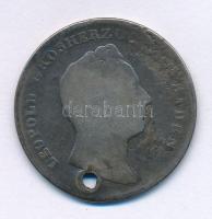 Német államok / Baden 1843. 1G Ag "I. Lipót" T:VG lyuk
German states / Baden 1843. 1 Guld...