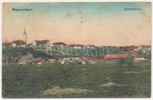 1913 Szászrégen, Magyarrégen, Reghin; madártávlat, látkép / general view (fl)