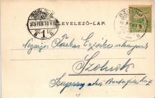 1905 Kolozsvár, Cluj; Római katolikus Status paloták, Erdélyi Kereskedelmi Társaság. Fabritius Erik ...