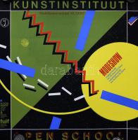 1988 Kunstinstituut Open School kiállítása, Gent, szitanyomat, papír. 60×60 cm