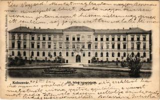 1906 Kolozsvár, Cluj; Állami felső leányiskola. Fabritius Erik kiadása / girls' school (fl)