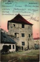 1914 Kolozsvár, Cluj; Bethlen bástya, elemi iskola és óvoda / bastion tower, elementary school and kindergarten (fl)