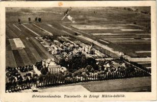 1940 Hévízszentandrás (Hévíz), Tisztviselő- és Zrínyi Miklós-üdülők. D. 70. sz.(fa)