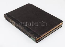 A Magyar Korona országainak külkereskedelmi forgalma az 1891-1901. években. III. és IV. köt. Bp., 1902, Athenaeum, VII+(1)+292 p.; V+(1)+244 p. Korabeli félvászon-kötésben, az egyik kötet kissé viseltes, sérült borítóval és gerinccel, helyenként kissé foltos lapokkal, intézményi bélyegzőkkel.