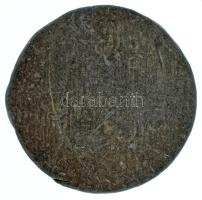 1848-1849 k. "RO 3" egyoldalas Pb híd bárca (29,5mm) T:VF