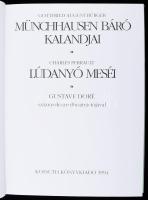 Bürger, Gottfried August: Münchhausen báró kalandjai; Perrault, Charles: Lúdanyó meséi. Gustave Doré...