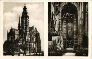 1938 Kassa, Kosice; Dóm, belső. Fried / dom, interior + "1938 KASSA VISSZATÉRT" So. Stpl (EK)