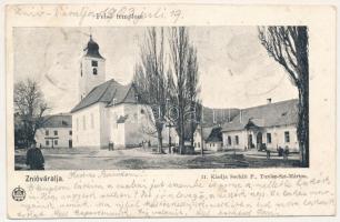 1903 Znióváralja, Klastor pod Znievom; Felső templom. Sochán P. kiadása / church (EK)