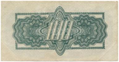 Csehszlovákia 1944. 100K "CY 438665" T:VF,F, szép papír
Czechoslovakia 1944. 100 Korun &q...