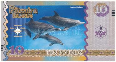 Pitcairn-szigetek DN 10P fantázia bankjegy T:AU
Pitcairn Islands ND 10 Pounds fantasy banknote C:AU